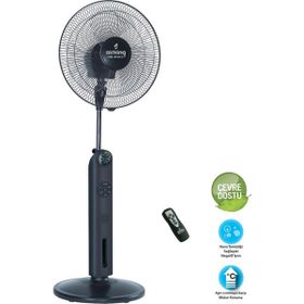 Airking Nova 4 Salınımlı İyonezerli Kumandalı Vantilatör