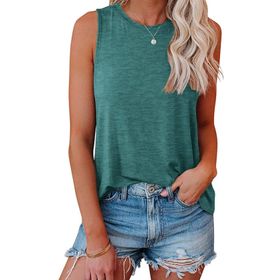 AirMood Cami Tank Tops Yeşil Kadın Kolsuz T-shirt
