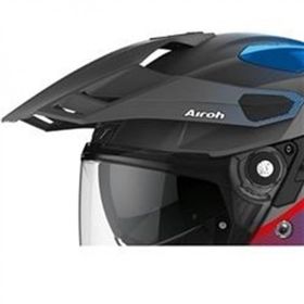 Aıroh Commander Progress Mavi Kırmızı Kask