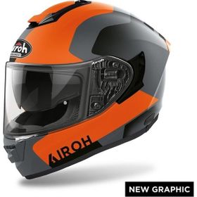 Aıroh ST.501 Dock Orange Matt Kask