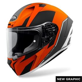 Aıroh Valor Wıngs Orange Matt Kask
