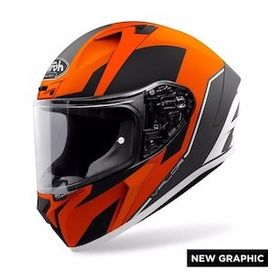 Aıroh Valor Wıngs Orange Matt Kask