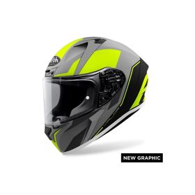 Aıroh Valor Wıngs Yellow Matt Kask