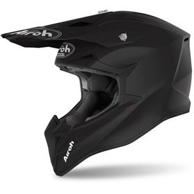 Aıroh Wraap Color Black Matt Çocuk Kask