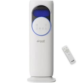 Airpoll HF01 Uzaktan Kumandalı Sıcak ve Soğuk Su Buz Hazneli Dikey Vantilatör