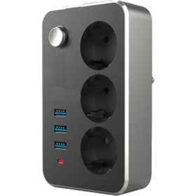 Airstorr 2 m 3'lü USB Termal Akım Korumalı Priz