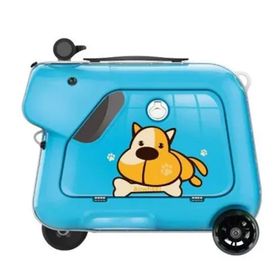 Airwheel Suitcase SQ3 Elektrikli Binilebilir Mavi Çocuk Scooter Valiz