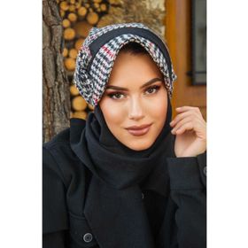 Aişe Tesettür Kazayağı Fiyonk Aksesuarlı Tesettür Şapka