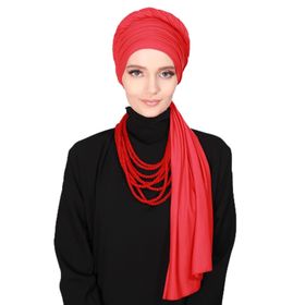 Aisha's Design B-1 Kırmızı Büzgülü Penye Bone