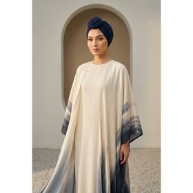 Aisha's Design B-1 Lacivert Büzgülü Penye Bone