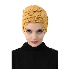 Aisha's Design B-21 Hardal Güllü Penye Bone