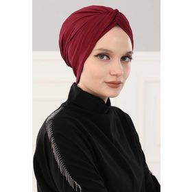 Aisha's Design B-4 Bordo Mihrace Penye Bone