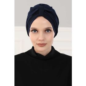 Aisha's Design B-7 Önden Fiyonklu Bone,Kırmızı,