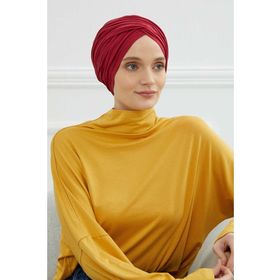 Aisha's Design B-9 Bordo Tesettür Bone