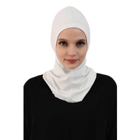 Aisha's Design TB-1 Beyaz Tesettür İç Bone