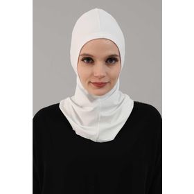 Aisha's Design TB-1 Beyaz Tesettür İç Bone