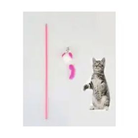 Aıxın 50 cm Çıngıraklı Tüylü İnce Fare Kedi Oltası
