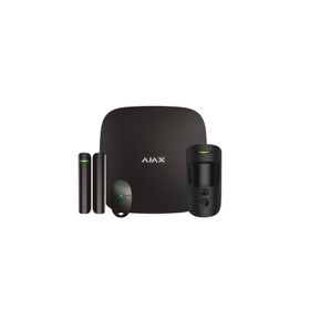 Ajax Starter Hub Kit Siyah Keypadsiz Kablosuz Alarm Seti