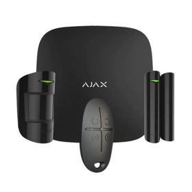 Ajax Starter Hub Kit Siyah Keypadsiz Kablosuz Alarm Seti