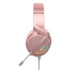 Ajazz AX365 Pembe Oyuncu Kulaklık