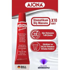 Ajona Stomatikum 10x25ML Diş Macunu