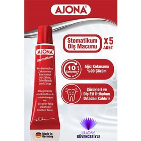 Ajona Stomatikum 5x25 ml Diş Macunu