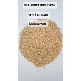 Ak Darı 25 kg Elenmiş Temiz ve Tozsuz Muhabbet Kuşu Yemi