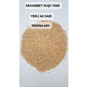Ak Darı 25 kg Elenmiş Temiz ve Tozsuz Muhabbet Kuşu Yemi