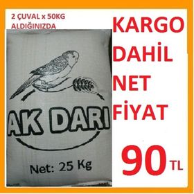 AK DARI MUHABBET KUŞU- HİNT BÜLBÜLÜ YEMİ 25 KG