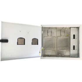 Ak-Öz Sıva Altı 2 Monofaze Sayaçlı Elektrik Panosu