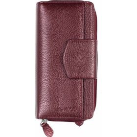 Aka Deri 428-07 Bordo Kadın Cüzdanı
