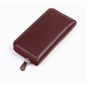 Aka Deri 496 70 Bordo Kadın Cüzdan