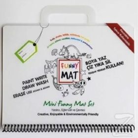 Akademi Çocuk 1146 Funny Mat Mini Travel 16x21 cm Boyama Seti