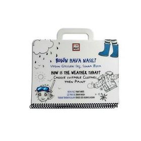 Akademi Çocuk 1164 19x26cm Bugün Hava Nasıl? Funny Mat Mini Set