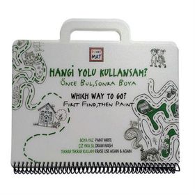 Akademi Çocuk 1165 19x26cm Hangi Yolu Kullansam? Funny Mat Mini Set