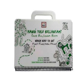 Akademi Çocuk 1165 19x26cm Hangi Yolu Kullansam? Funny Mat Mini Set
