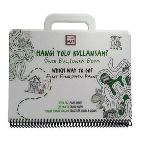 Akademi Çocuk 1165 19x26cm Hangi Yolu Kullansam? Funny Mat Mini Set