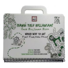 Akademi Çocuk 1165 19x26cm Hangi Yolu Kullansam? Funny Mat Mini Set