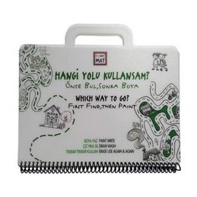 Akademi Çocuk 1165 19x26cm Hangi Yolu Kullansam? Funny Mat Mini Set