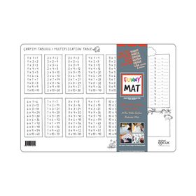 Akademi Çocuk Çarpım Tablosu Funny Mat Çalışma Masası