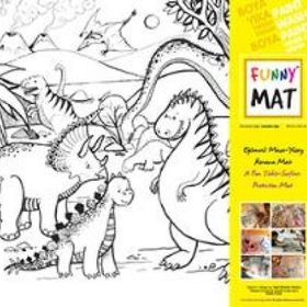 Akademi Çocuk Dinozorlar Çağı Funny Mat Çalışma Masası