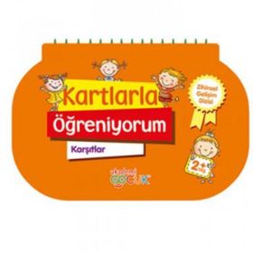 Akademi Çocuk Karşıtlar Kartlarla Öğreniyorum