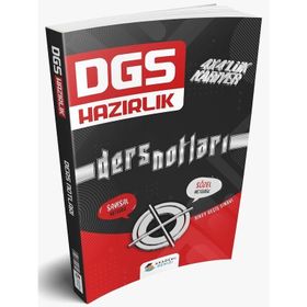 Akademi Denizi DGS 4 x 4 Kariyer Pratik Ders Notları