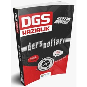 Akademi Denizi DGS 4 x 4 Kariyer Pratik Ders Notları