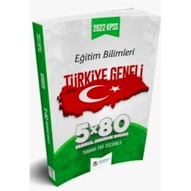Akademi Denizi Kpss Eğitim Bilimleri Türkiye Geneli 5x80 Fasikül Deneme Sınavı