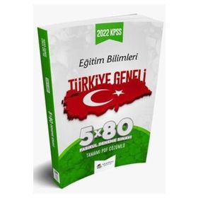 Akademi Denizi Kpss Eğitim Bilimleri Türkiye Geneli 5x80 Fasikül Deneme Sınavı