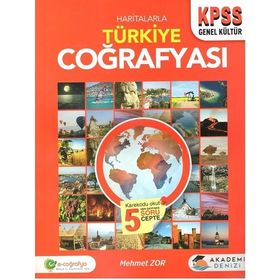 Akademi Denizi KPSS Haritalarla Türkiye Coğrafyası