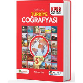 Akademi Denizi KPSS Haritalarla Türkiye Coğrafyası