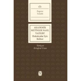 Akademik Metinler Nasıl Yazılır? - Eugene Volokh