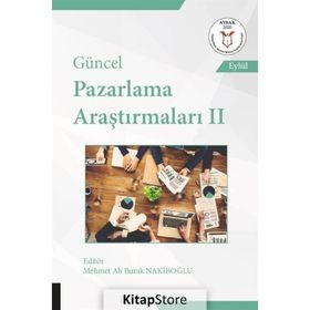 Akademisyen Kitabevi 2 Güncel Pazarlama Araştırmaları